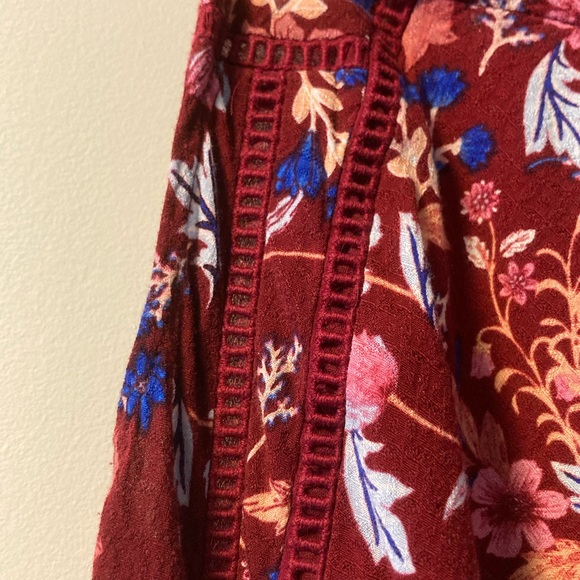 Juniors Pink Rose Sundress size large - Picture 3 of 5